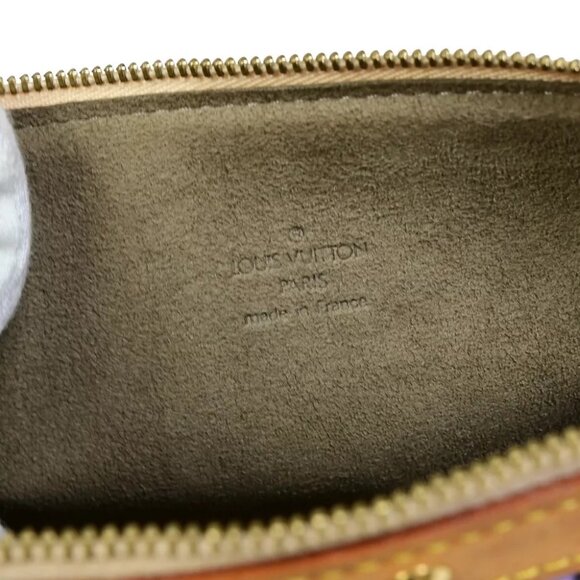 LOUIS VUITTON Pochette Accessoires Hand Bag Monogram Multi Black M92648 636EB053 - Picture 13 of 14